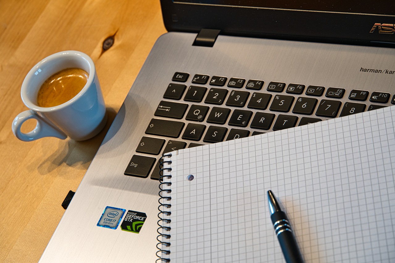 Home Office Coffee Computer Laptop  - Anrita1705 / Pixabay
